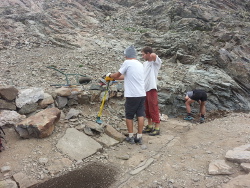  Une equipe du Parc National des Ecrins venue en renfort